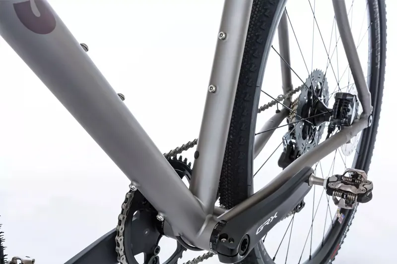 Moots Routt RSL Disc Frame And Kit : Di2 : Brushed Titanium-5