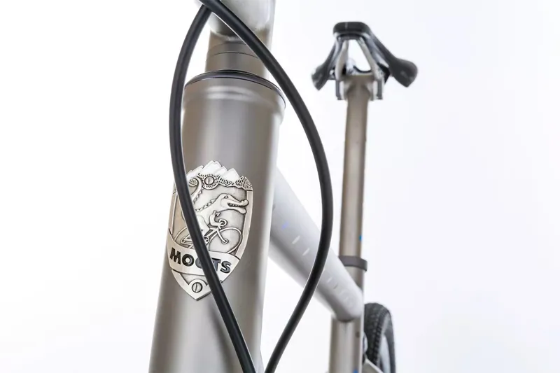 Moots Routt YBB Titanium Disc Frame And Kit : Di2 : Brushed Ti-8