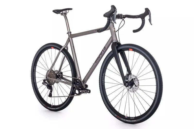 Moots Routt RSL Disc Frame And Kit : Di2 : Brushed Titanium-2