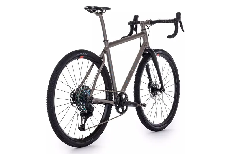 Moots Routt YBB Titanium Disc Frame And Kit : Di2 : Brushed Ti-3