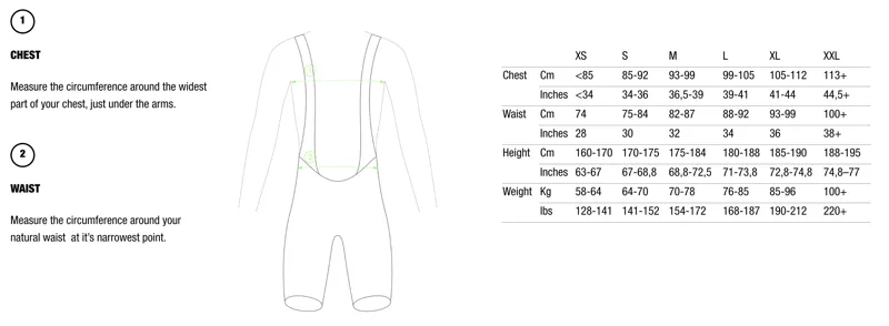 Q365 Size Guide