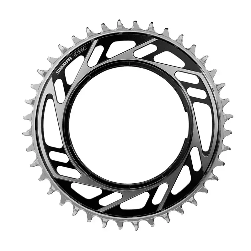 SRAM X-SYNC Road Threaded Mount Chainrings RED E1 : BLACK/SILVER