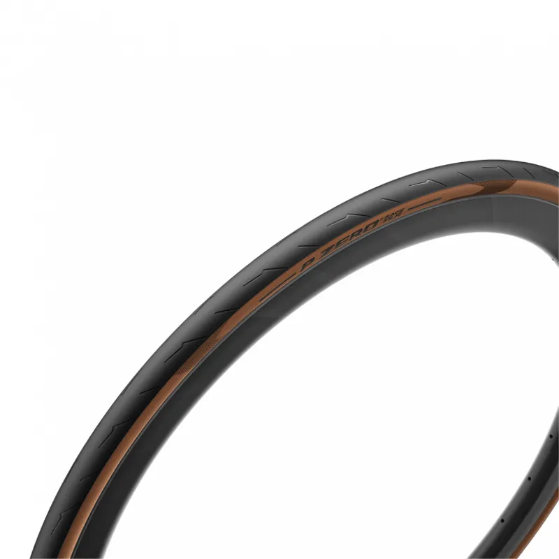 Pirelli P ZERO Race TLR Tubeless Road Cycling Tyres : Classic Tan