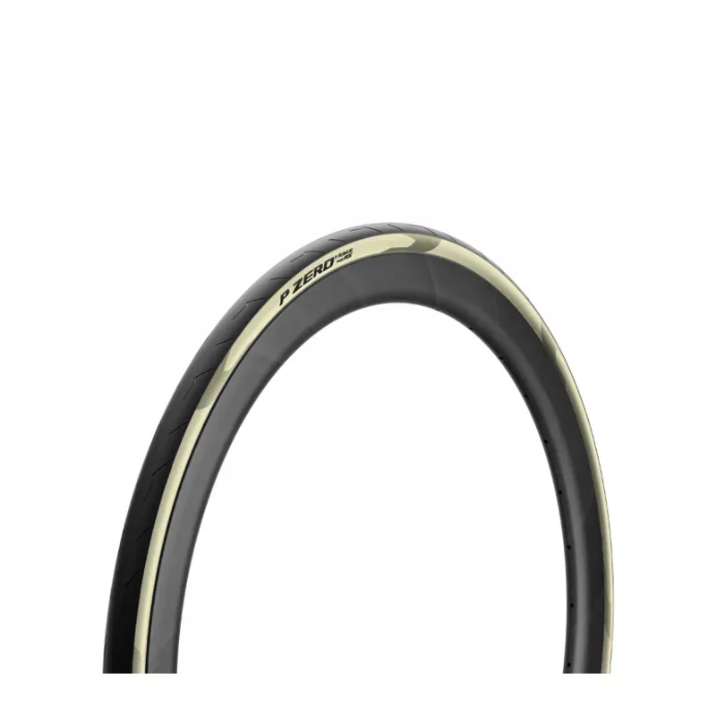 Pirelli P ZERO RACE TLR RS Tubeless Tyres : Retro Cream-1