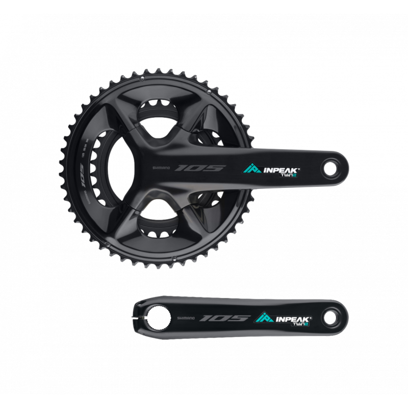 InPeak POWERCRANK-E : Twin : 105 FC-R7100 Power Meter Cranks-2