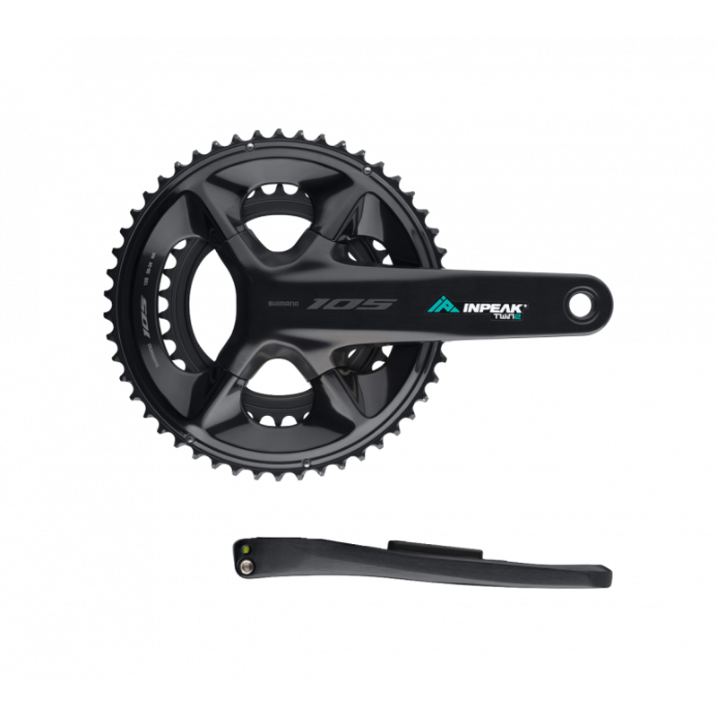 InPeak POWERCRANK-E : Twin : 105 FC-R7100 Power Meter Cranks-3