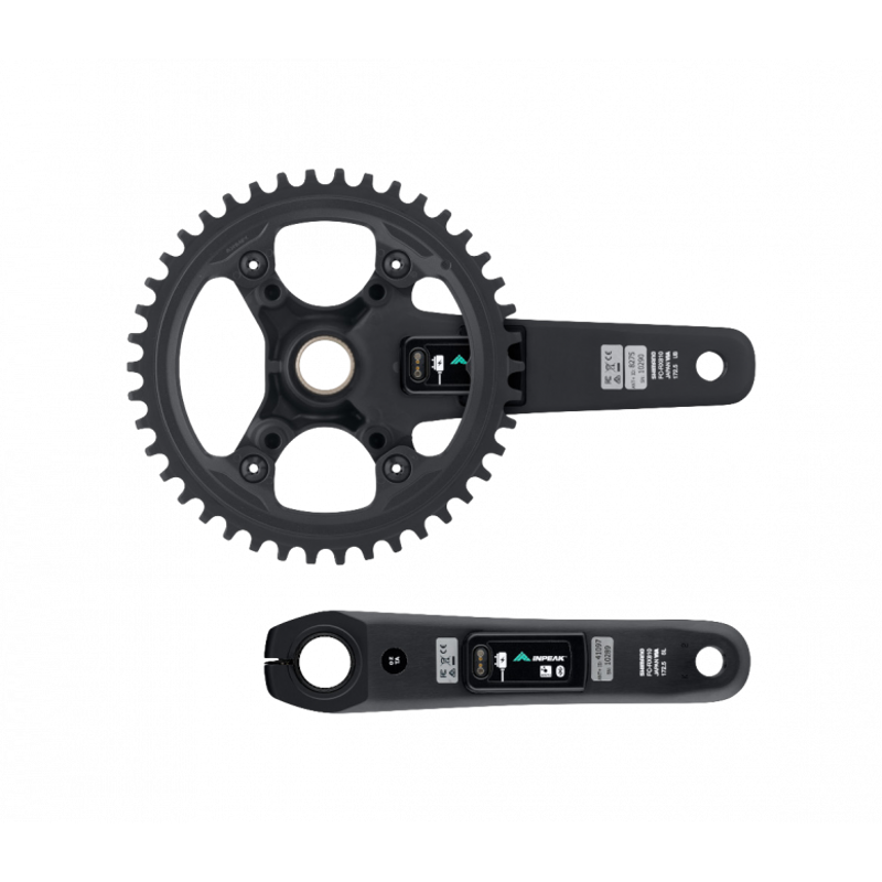 InPeak POWERCRANK-E : TWIN2 : GRX RX820 1x Power Meter Cranks-4