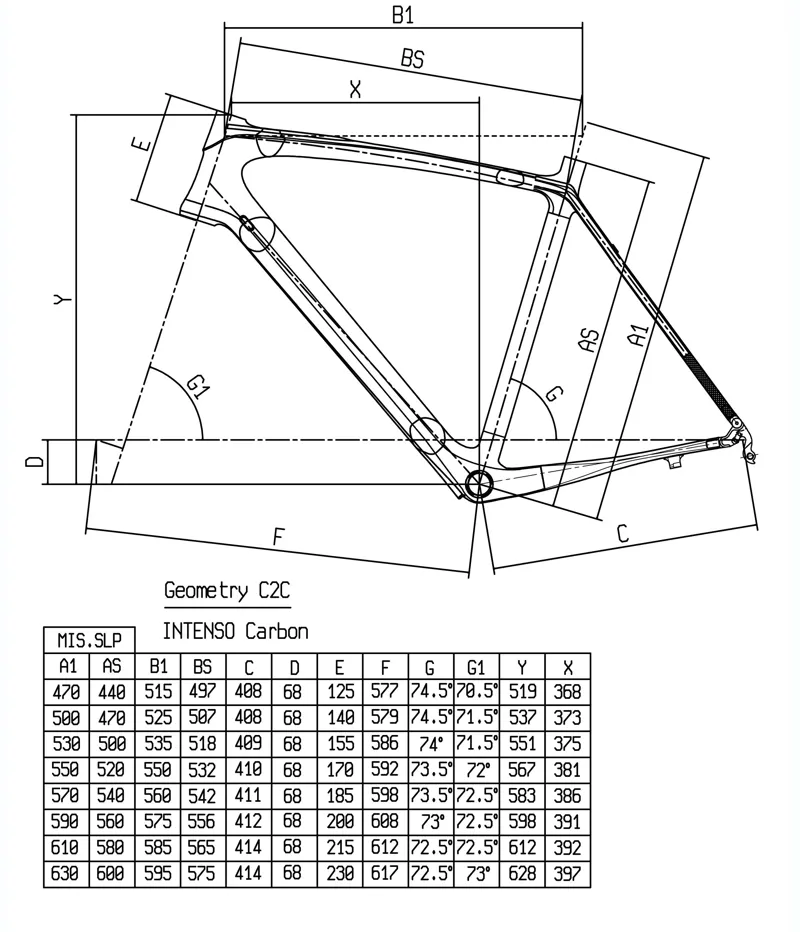 bianchi road bike sizing