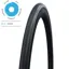 Schwalbe ONE Performance RaceGuard TLE Tubeless Easy Road Tyres: BLACK