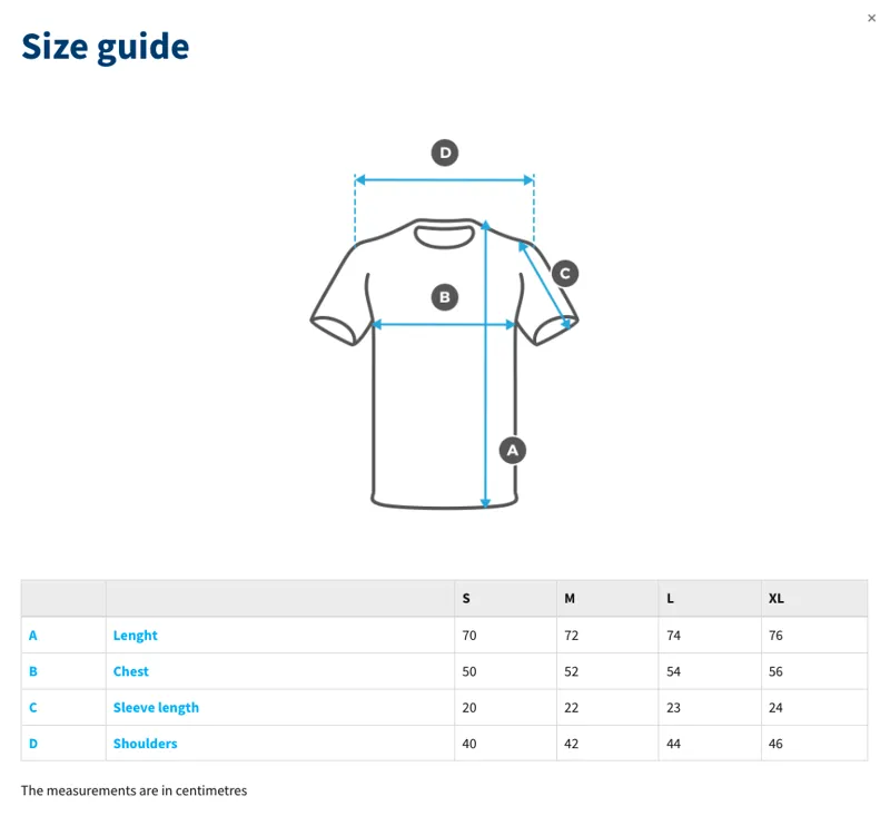 Campag Tee Size