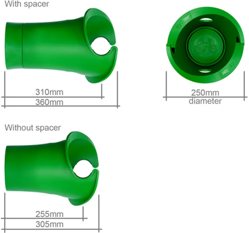 Cycloc Dimensions