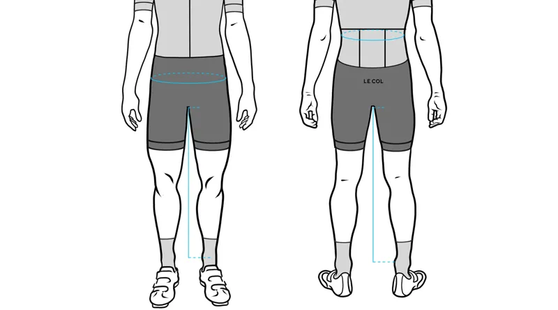 Le Col Size Guide Mens