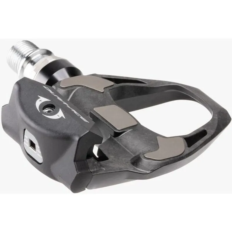 Shimano Dura-Ace R9100 SPD-SL Carbon Road Pedals : 4mm Longer Axle