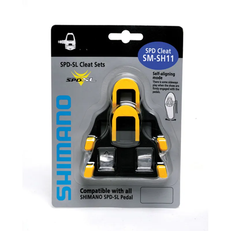Shimano SPD-SL Cleat : Yellow