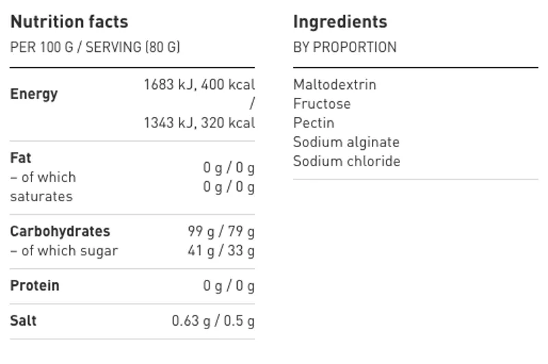 Maurten Mix 320 Info