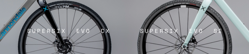 Cannondale Supersix EVO SE and CX : Gravel Race and Cyclocross 