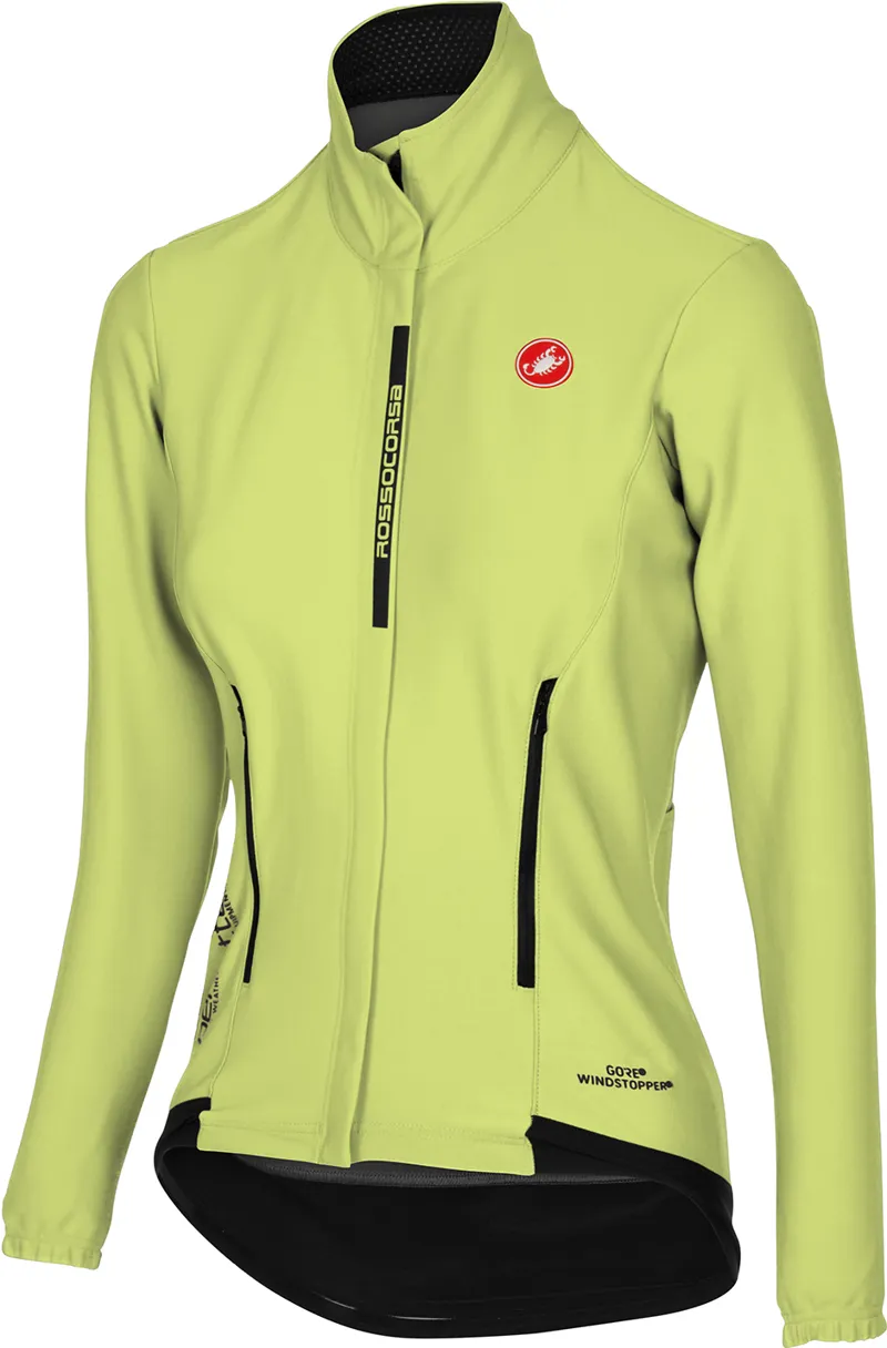 Castelli Perfetto W : Womens Long Sleeve Jersey : Sunny Lime