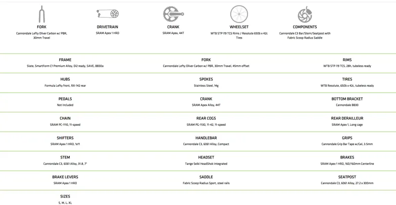 Slate SE Apex 1 Spec 