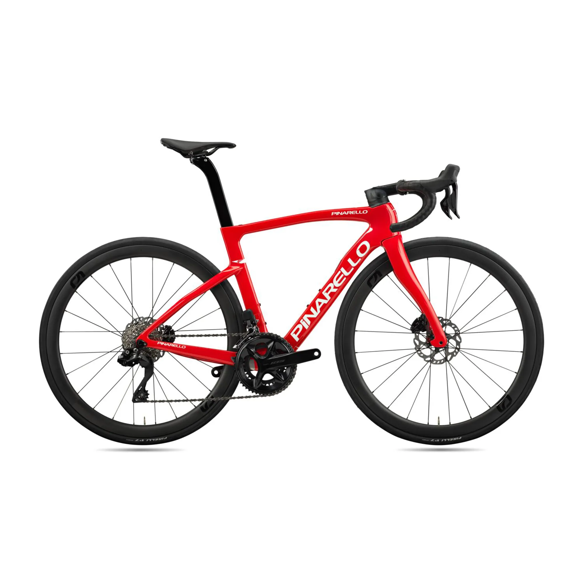 Pinarello F5 Carbon Road Bike with Shimano 105 Di2 FURIOUS RED