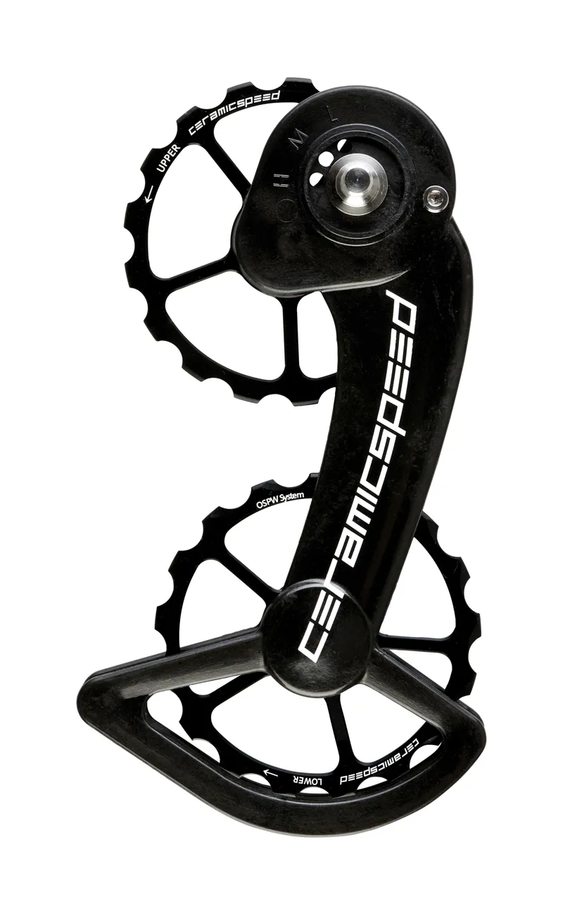 CeramicSpeed OSPW System COATED : SRAM eTap 17t : BLACK