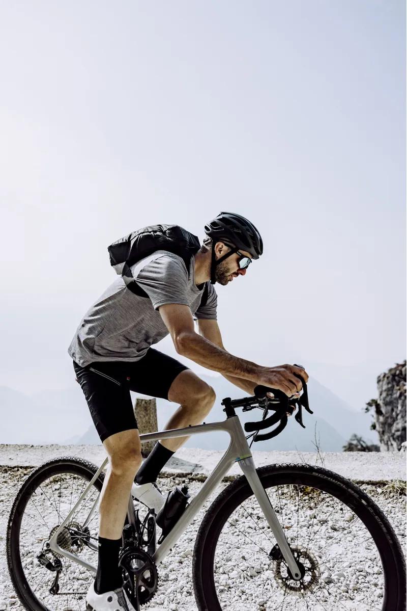 Q36.5 Baggy Shorts Adventure : Gravel Shorts : BLACK-5