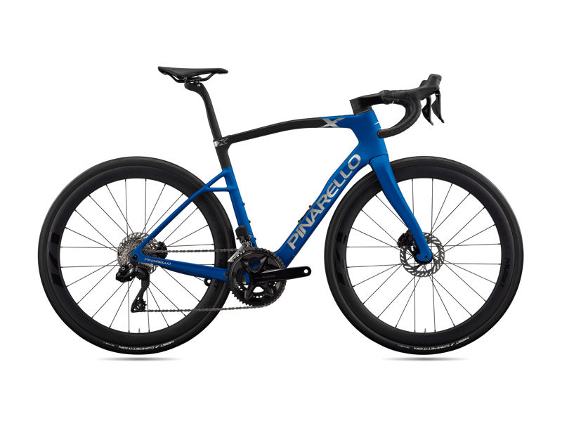 2027 Pinarello X5 with MOST UF45 wheels and 105 Di2 : Iron Blue