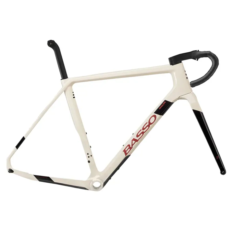 Basso PALTA II Disc Carbon Gravel Frameset in Off White