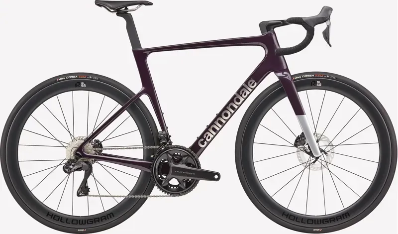 Cannondale SuperSix EVO Hi-MOD 2 Ultegra Di2 Road Bike in Purple