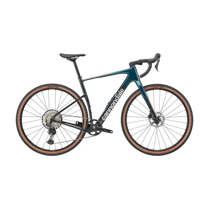Cannondale Topstone Carbon 3 : GRX 1x Gravel Bike in Teal Blue
