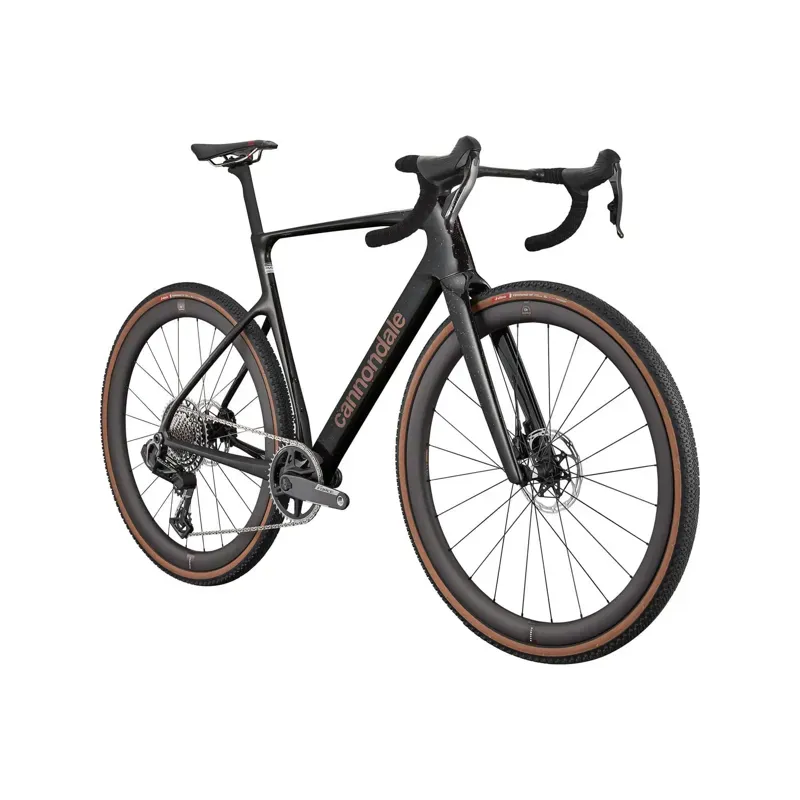 2025 Cannondale SuperX Carbon 1 Gravel Bike in Black / Copper Ore-1