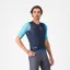 Castelli Corretto Jersey in Belgian Blue / Blue Fiamma / White