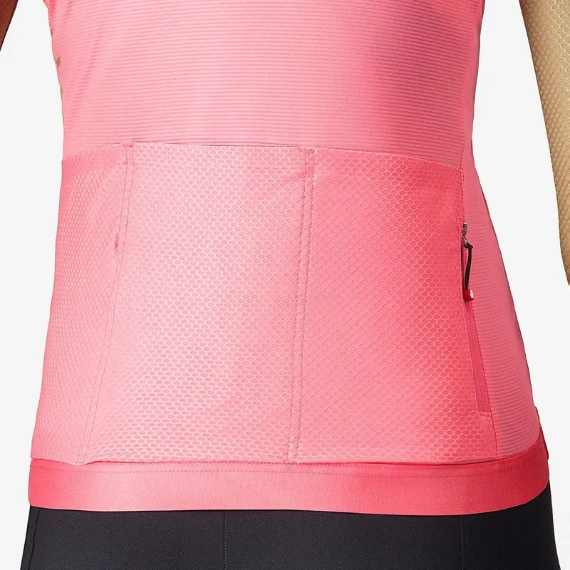 Castelli Corretto Women's Long Sleeve Jersey in Rosa Giro/Elmwood-4