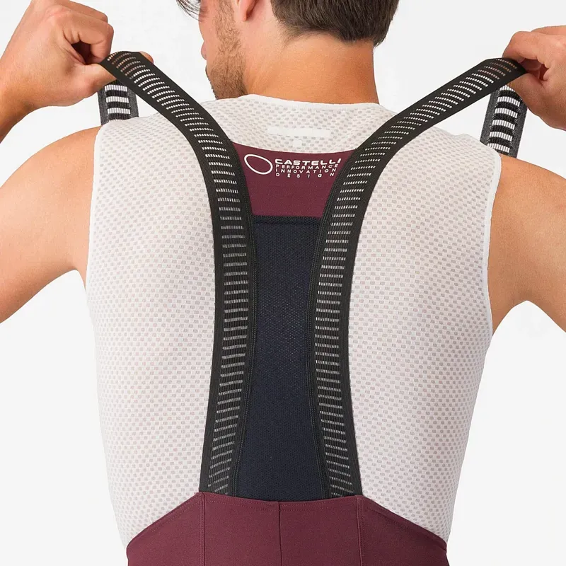 Castelli Espresso 2 Bib Shorts in Deep Bordeaux-7