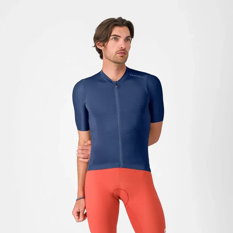 Castelli Espresso 2 Jersey in Belgian Blue