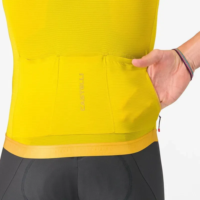 Castelli Espresso 2 Jersey in Mango Mojito-5