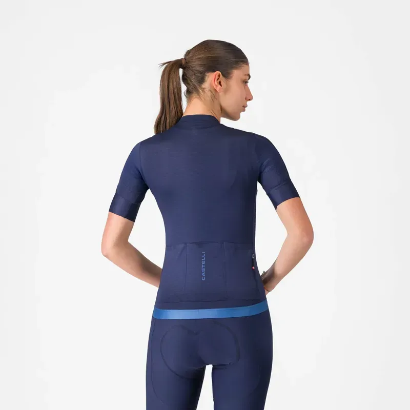 Castelli Espresso 2 Women's Jersey in Belgian Blue-1