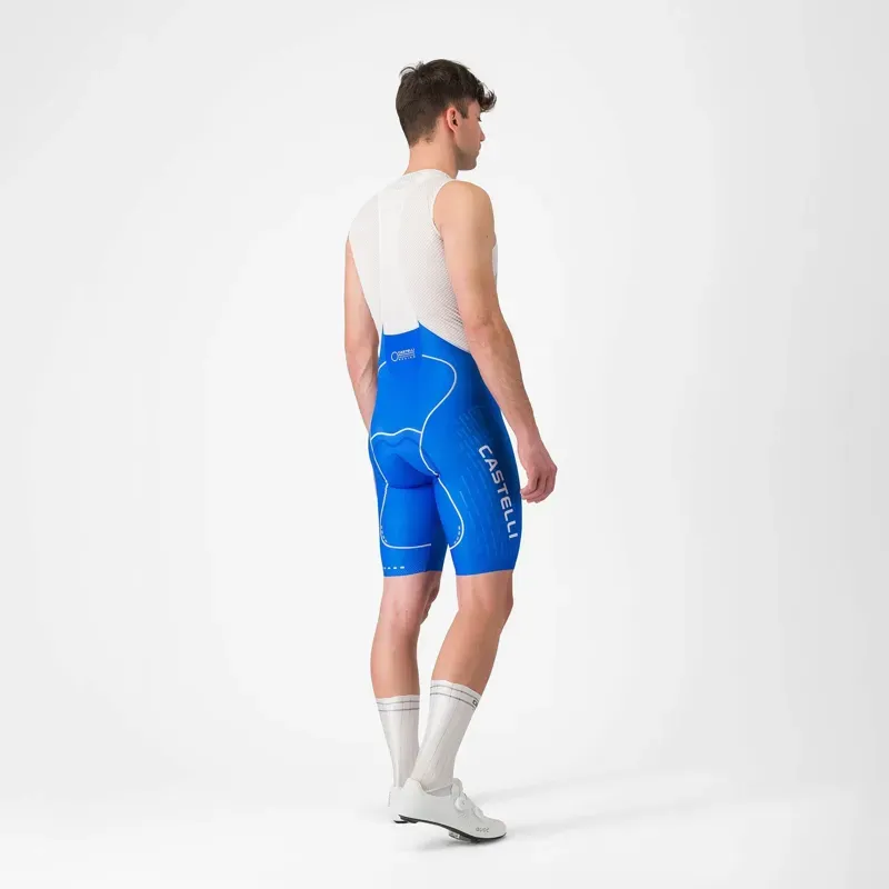 Castelli Free Aero Race S Kit Bib Shorts in Azzurro Italia-1