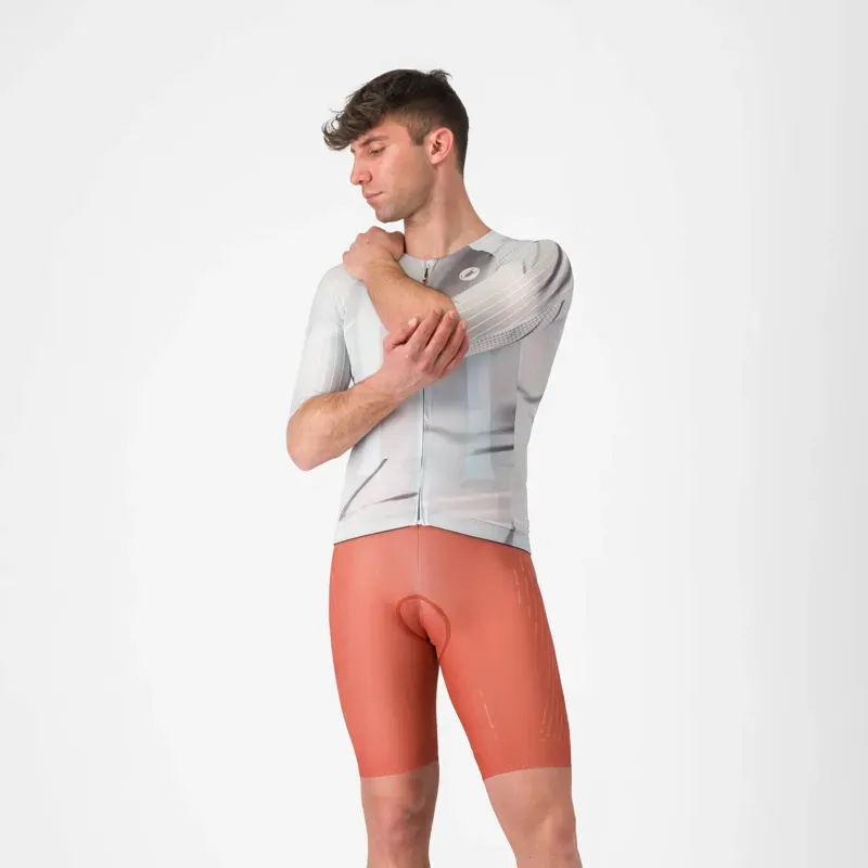Castelli Free Aero Race S Kit Bib Shorts in Paprika Elmwood-3