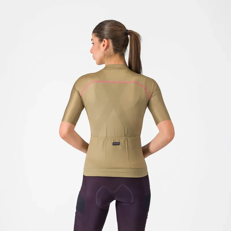 Castelli Unlimited 2 Women's Jersey : Elmwood / Rosa Giro / Light Pink-2