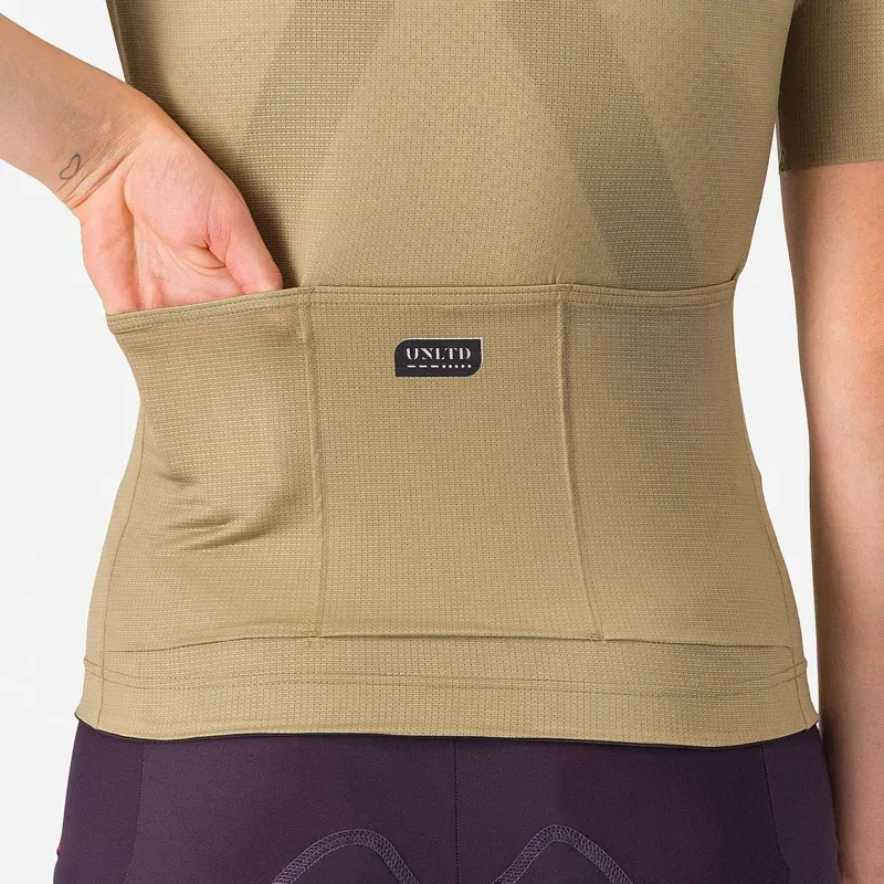 Castelli Unlimited 2 Women's Jersey : Elmwood / Rosa Giro / Light Pink-4