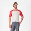 Castelli Unlimited Endurance 3 Jersey in Ivory / Rich Red 
