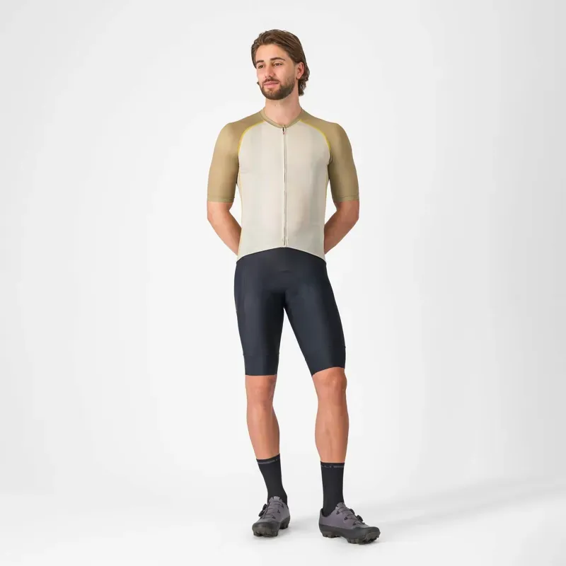 Castelli Unlimited Endurance 3 Jersey in Silver Moon / Elmwood / Mango-5