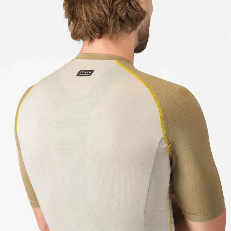 Castelli Unlimited Endurance 3 Jersey in Silver Moon / Elmwood / Mango-1