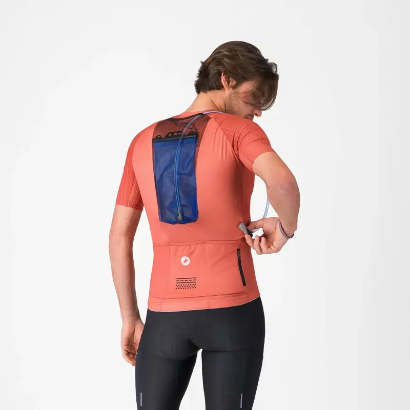 Castelli Unlimited Pro 2 Jersey in Paprika-2