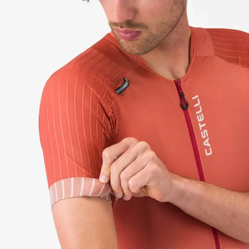 Castelli Unlimited Pro 2 Jersey in Paprika-4