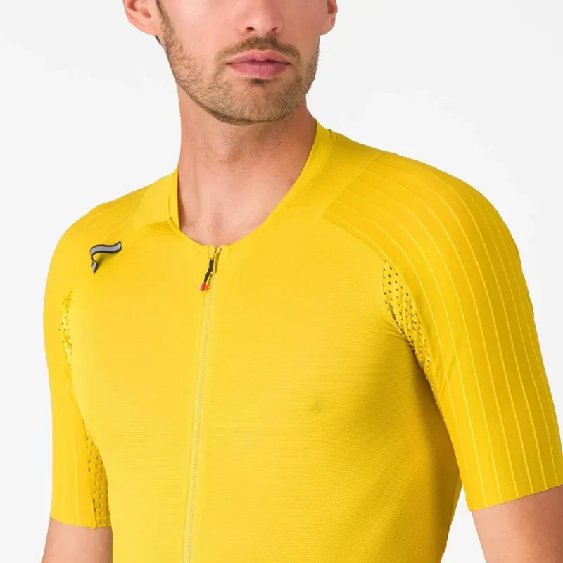 Castelli Unlimited Speed Suit in Mango Mojito / Black / Ivory-1