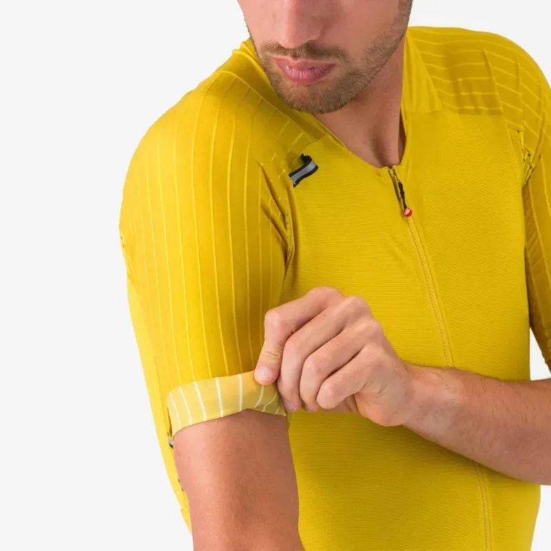 Castelli Unlimited Speed Suit in Mango Mojito / Black / Ivory-7