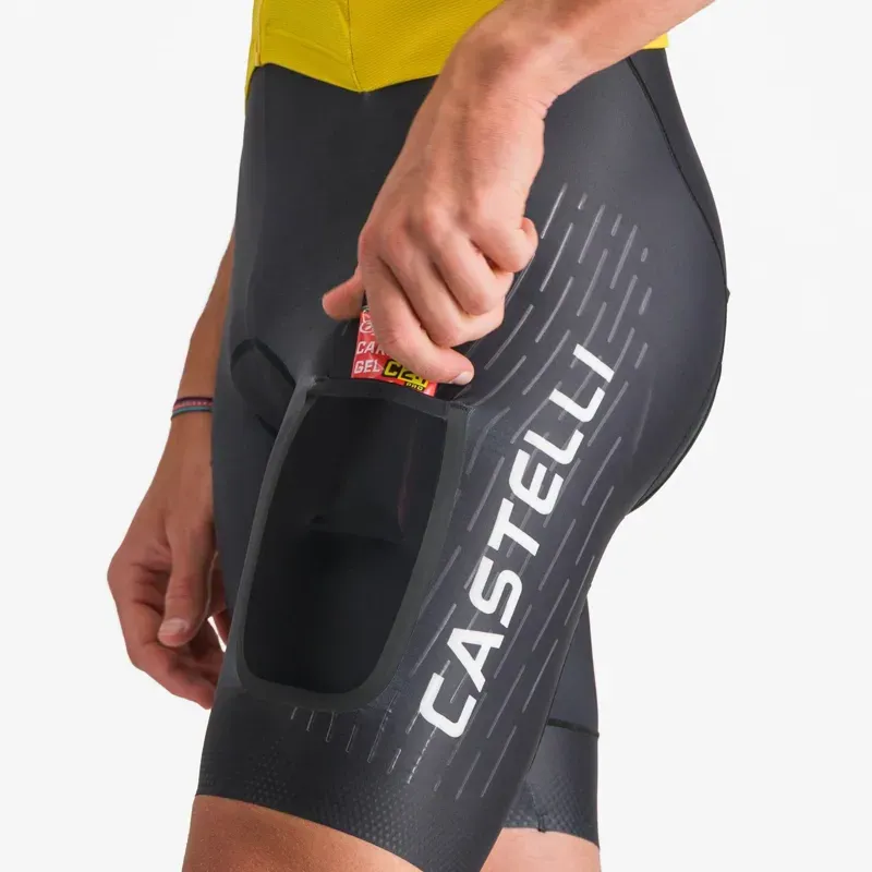 Castelli Unlimited Speed Suit in Mango Mojito / Black / Ivory-5