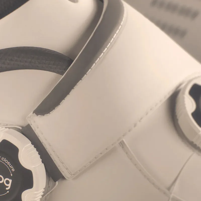 UDOG CENTO Road Cycling Shoes with Micro Twist Dial : White-4