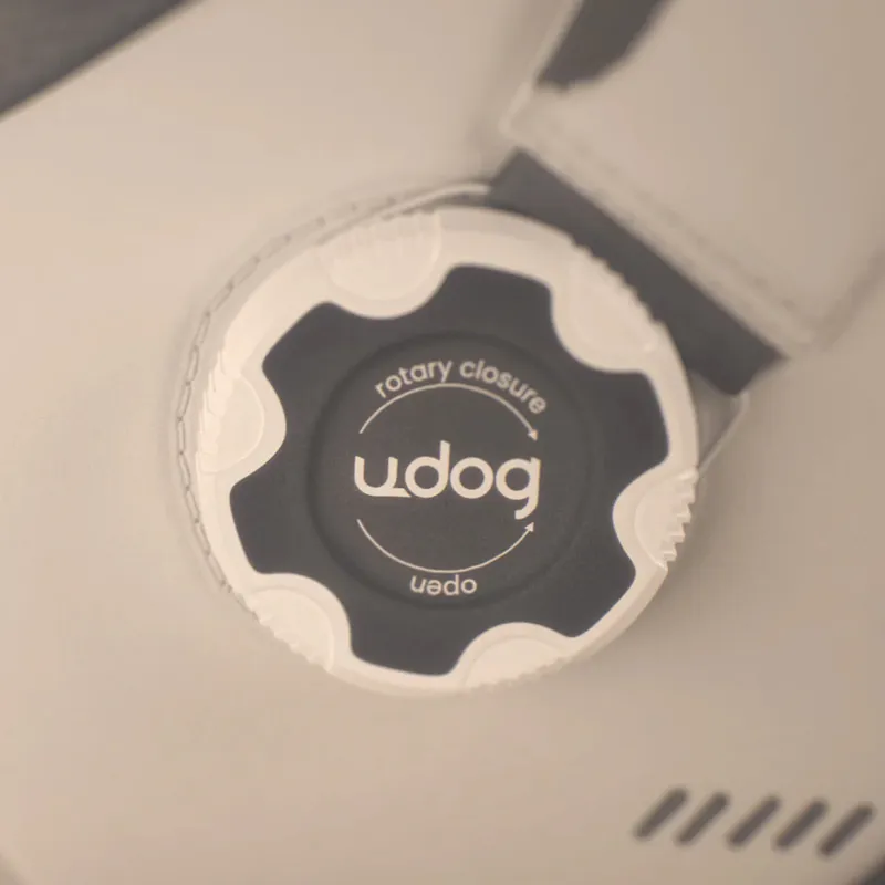 UDOG CENTO Road Cycling Shoes with Micro Twist Dial : White-3